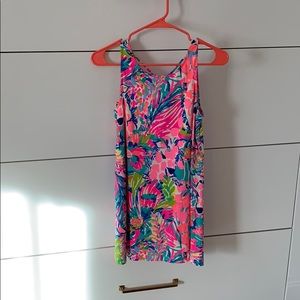 lilly pulitzer bright color dress